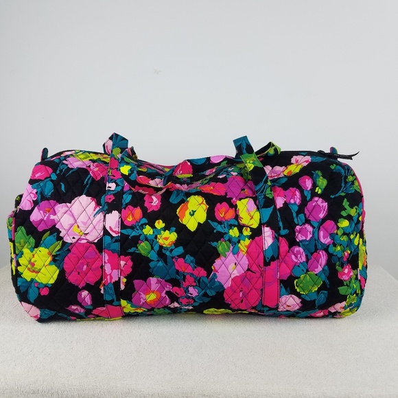 Vera Bradley Large Duffel Bag Hilo Meadow NWT - Picture 2 of 6